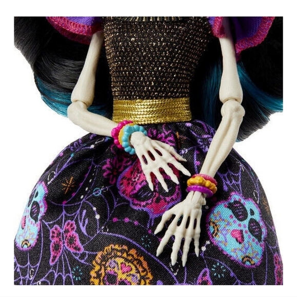 : Monster High Howliday Dia De Muertos Skelita Calaveras Edition HNF96 mattel - Picture 10 of 12